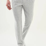 Marion Grey Linen Pants