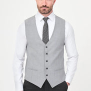 Gray Slim Vest