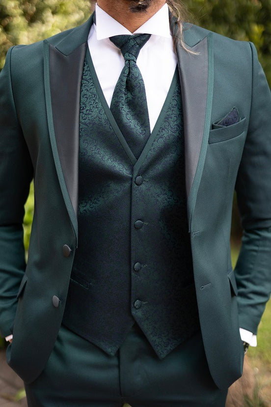Green Groom Tuxedo