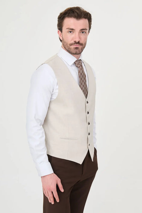 Ivory Slim Vest