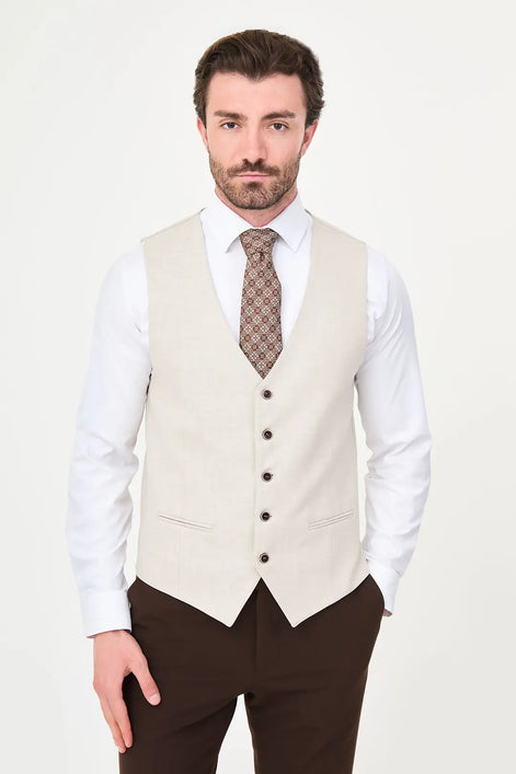Ivory Slim Vest