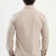 Laredo Beige Crosshatch Shirt