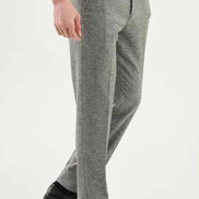Laredo Black Crosshatch Dress Pants