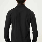 Laredo Black Tonal Pinstripe Long Sleeve Dress Shirt
