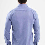 Laredo Blue Crosshatch Shirt