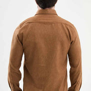 Laredo Brown Crosshatch Shirt