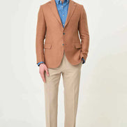 Laredo Camel Notch Lapel Blazer