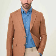 Laredo Camel Notch Lapel Blazer