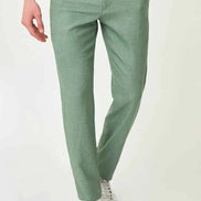 Laredo Green Drawstring Elastic Waistband Pants