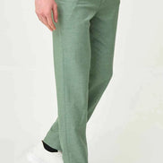 Laredo Green Drawstring Elastic Waistband Pants