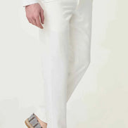 Laredo Off White Drawstring Elastic Waistband Pants