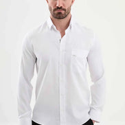 Laredo White Crosshatch Shirt