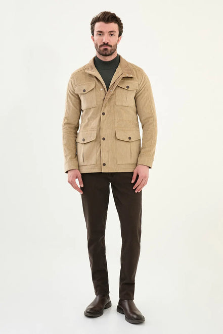 Beige Wool Jacket