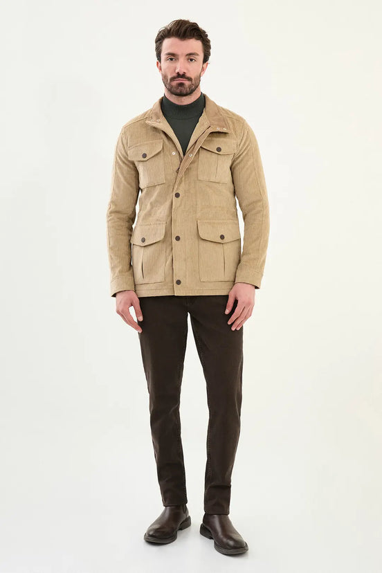 Beige Wool Jacket