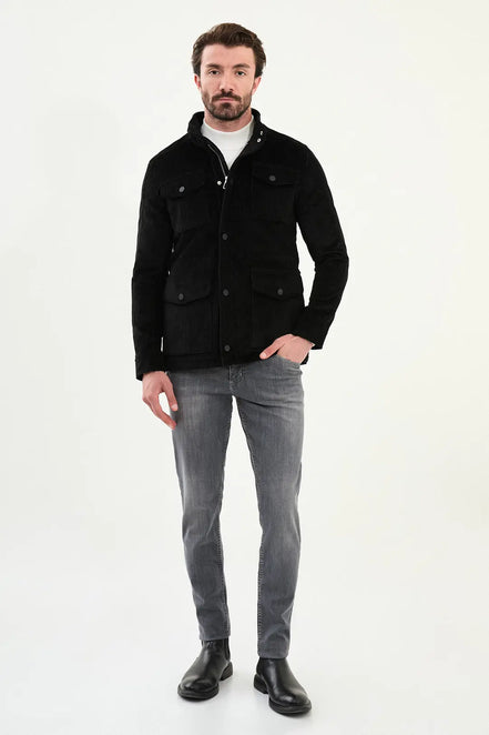 Black Corduroy Jacket