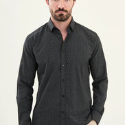 Marina Black Plaid Shirt