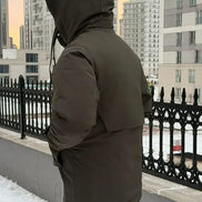 Green Hooded Coat