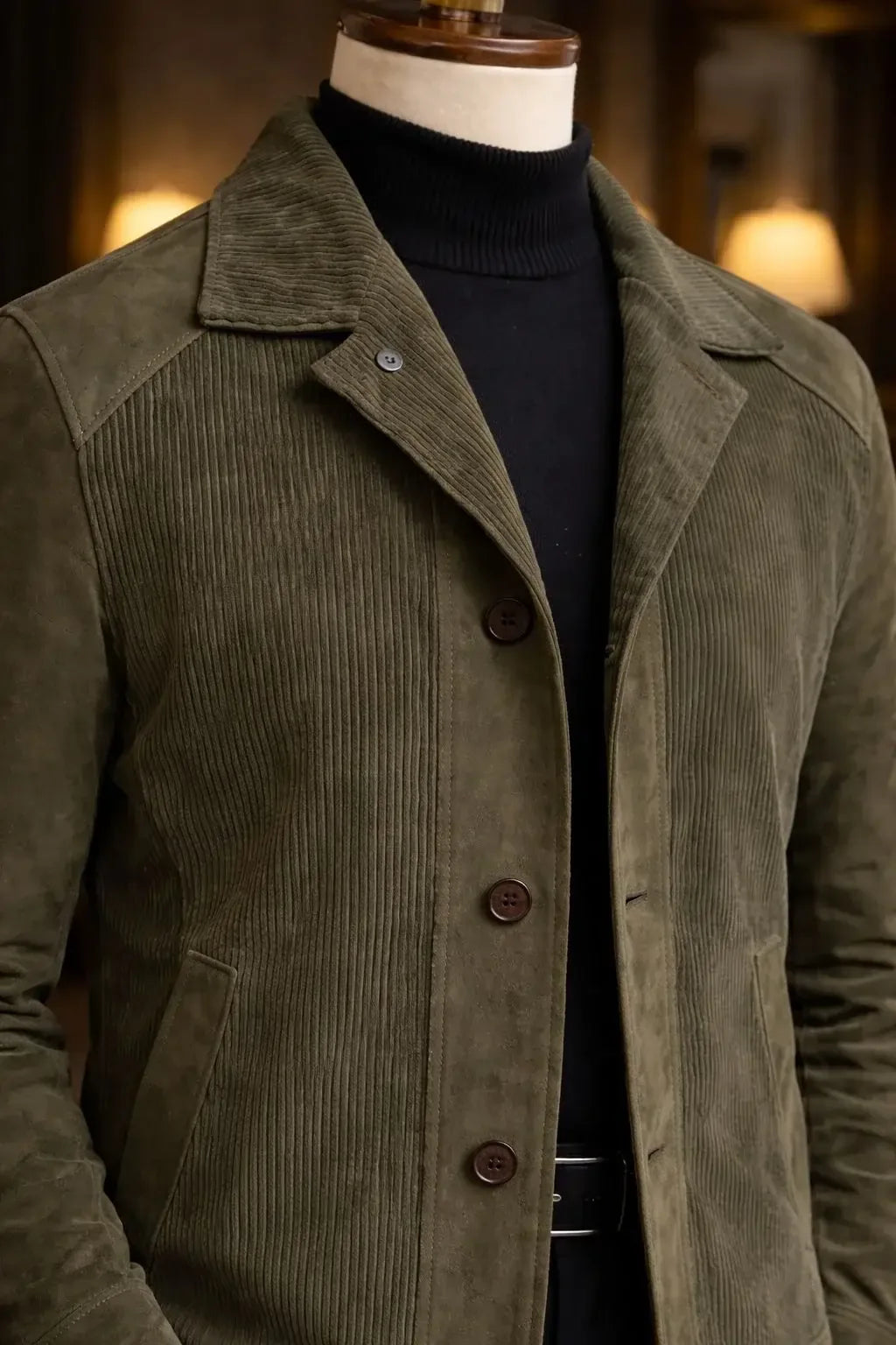 Green Leather Jacket