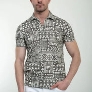 Marina Mens Polo Shirt Brown