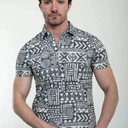 Marina Mens Polo Shirt Navy Blue