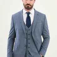 Marina Navy Blue 3 Piece Suit