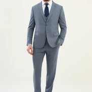Marina Navy Blue 3 Piece Suit