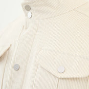Off White Corduroy Jacket