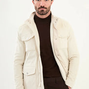 Off White Corduroy Jacket