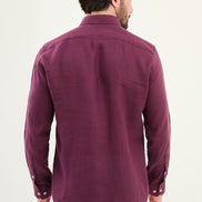 Marina Purple Linen Shirt