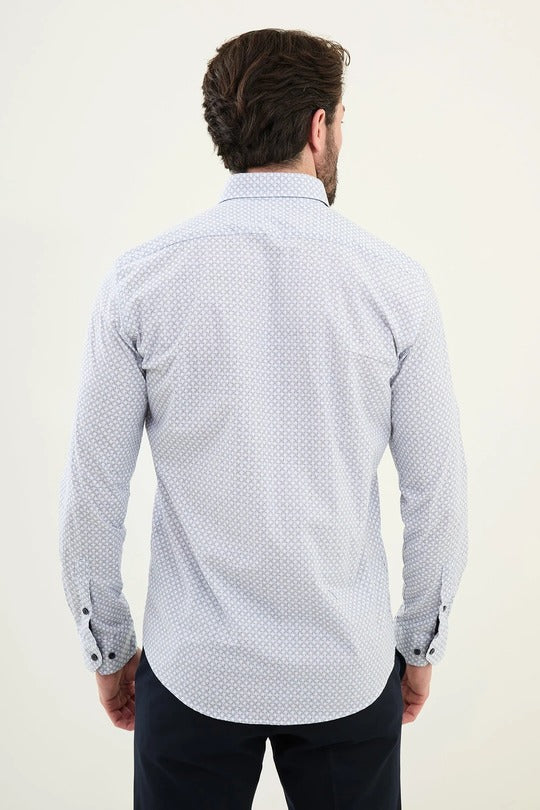 White Plaid Shirt