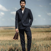 Marion Navy Blue 2 Piece Suit