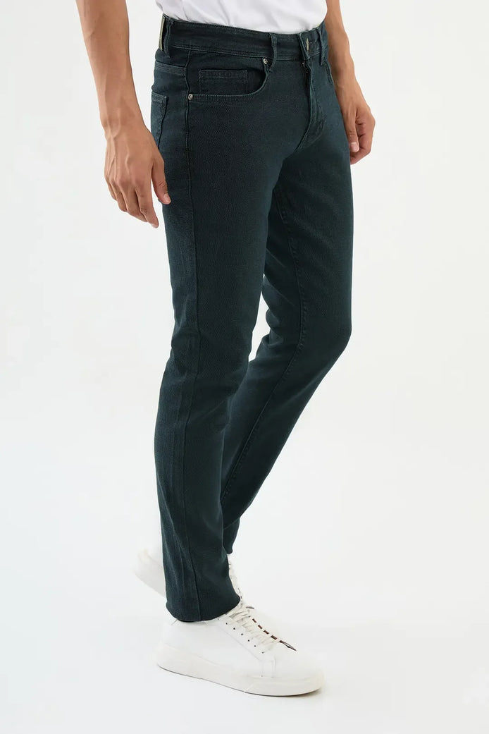 Dark Khaki Slim Fit Jeans