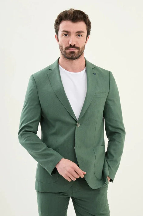 Marion Green Mens Summer Suit