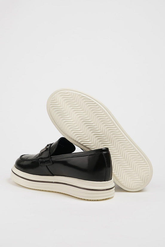 Men's Black Loafers