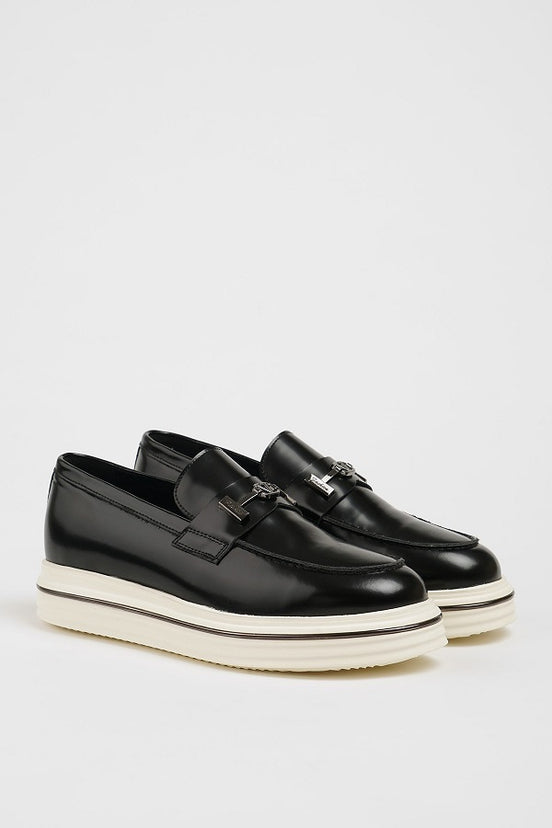 Men's Black Loafers