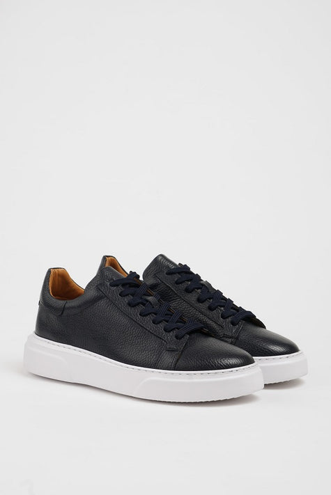 Marion Men's Dark Blue Low Top Sneakers
