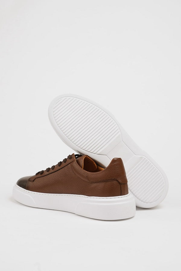 Marion Men's Brown Low Top Sneakers