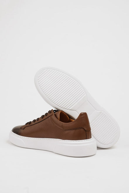 Marion Men's Brown Low Top Sneakers