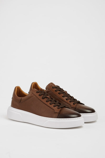 Marion Men's Brown Low Top Sneakers