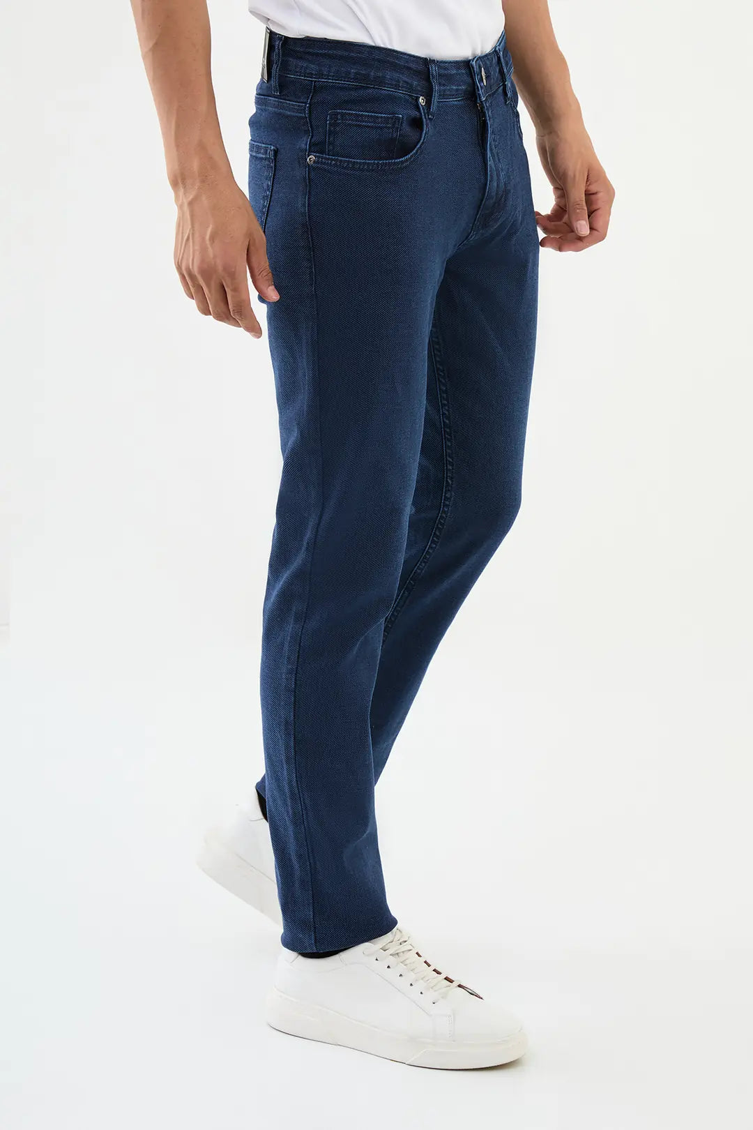 Navy Blue Slim Fit Jeans