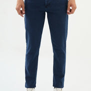 Navy Blue Slim Fit Jeans