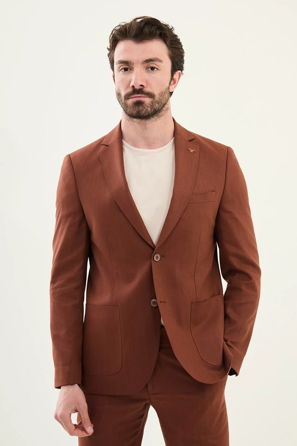 Marion Rust Mens Summer Suit