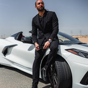 Marion 2 Piece Buckle Black Suit