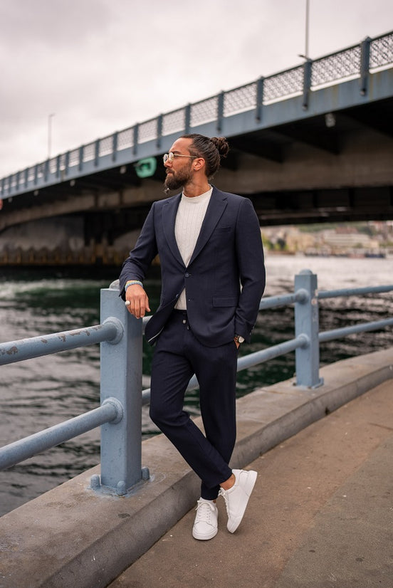 Navy Blue Suit