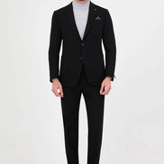 Men's Black Wool Blazer