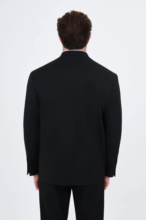 Men's 2 Piece Black Suit