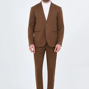 Men's 2 Piece Brown Suit