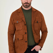 Men's Safari Jacket Rust