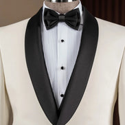 Noir Prestige 3 Piece Tuxedo - White