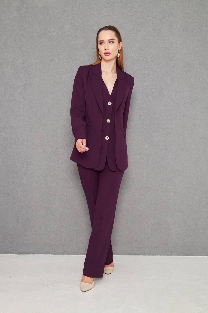 Purple Suit Women